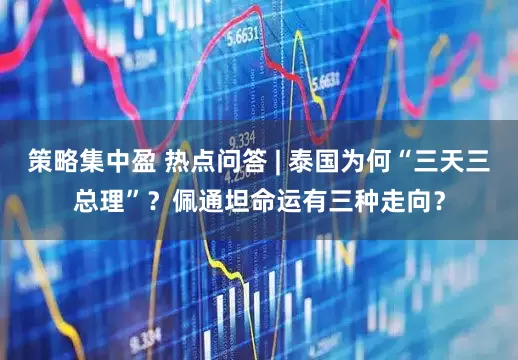 策略集中盈 热点问答 | 泰国为何“三天三总理”？佩通坦命运有三种走向？